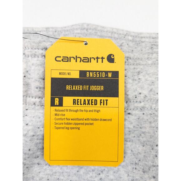 Carhartt Gray Marled Relaxed Fit Joggers - Picture 4 of 8